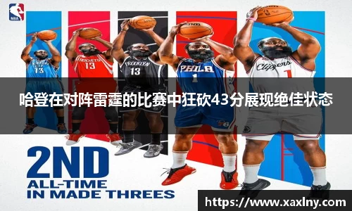 哈登在对阵雷霆的比赛中狂砍43分展现绝佳状态